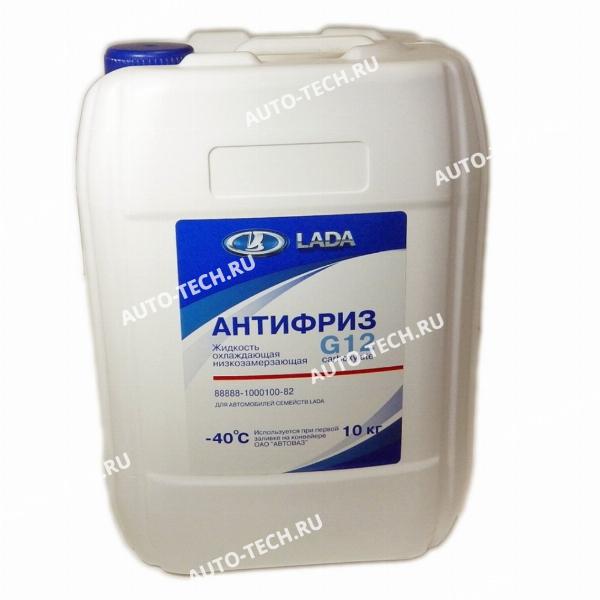 Антифриз G12 10л. carboxylate красная (охлаждающая жидкость) (в уп .