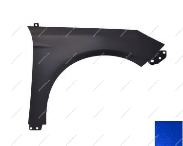 Крыло правое Ford Focus 3 крашеное Kona Blue Metallic L6 Api  1729700-L6