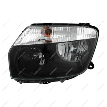 Фара левая 4X4 RENAULT Duster/Рено Дастер черная под корректор ALRU. 676512.097 Renault RENAULT ALRU. 676512.097