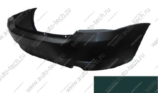 Бампер задний ВАЗ-1118 крашеный 360 Сочи Технопласт  11180-2804015-360