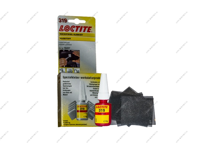 Набор для приклеивания зеркала заднего вида 5 г +10 нейл. пл.Ruckspiegelklebe LOCTITE 229972(319)