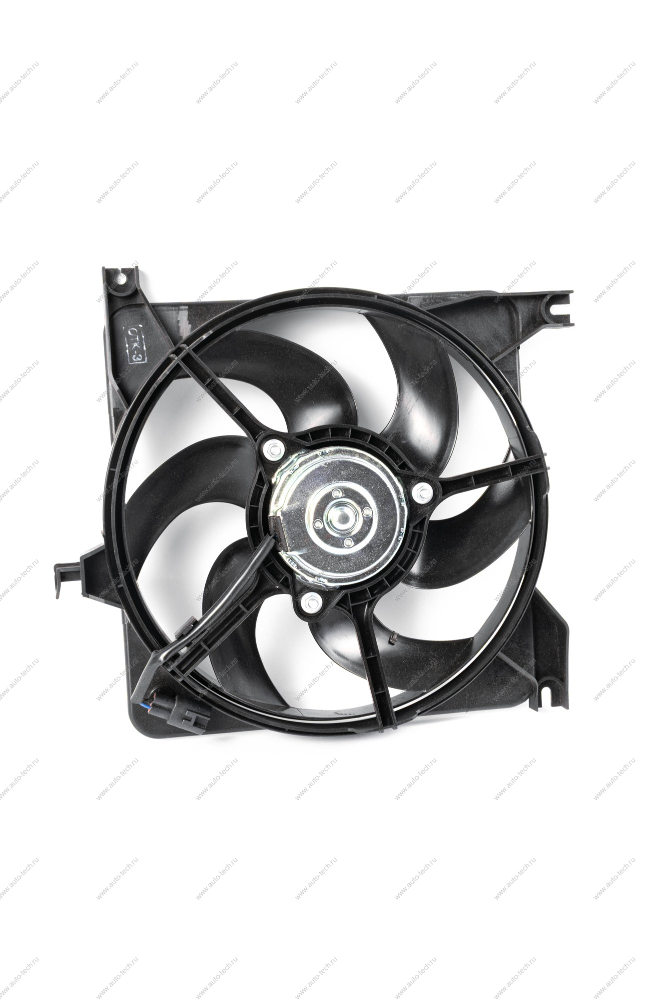 Вентилятор охлаждения ВАЗ-2190 до 2015 с кожухом к рад с кондиционером. PEKAR Pekar 21900133202511