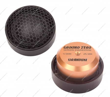 Автомобильная акустика GROUND ZERO GZHT 25SQ GROUND ZERO GROUND ZERO GZHT 25SQ