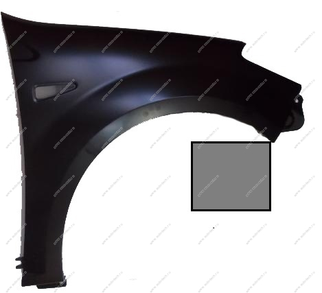 Крыло правое RENAULT Sandero крашеное Gris comets (Темная комета) KNA API  6001551026-KNA