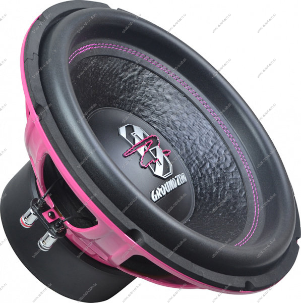 Сабвуферные динамики GROUND ZERO GZIW 12SPL PINK GROUND ZERO GROUND ZERO GZIW 12SPL PINK