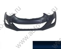 Бампер передний Hyundai Elantra крашеный под ПТФ (Y3U - New Indigo Blue Metallicl) 2011- Китай Бампер передний Hyundai Elantra крашеный под ПТФ (Y3U - New Indigo Blue Metallicl) 2011- Китай