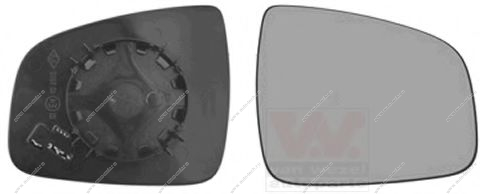 Зеркальный элемент RENAULT Logan/Рено Логан 2014- правый Румыния ОРИГИНАЛ  963659182R