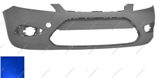 Бампер передний Ford Focus 2 седан крашеный Kona Blue Metallic L6 Gama  1521127-L6