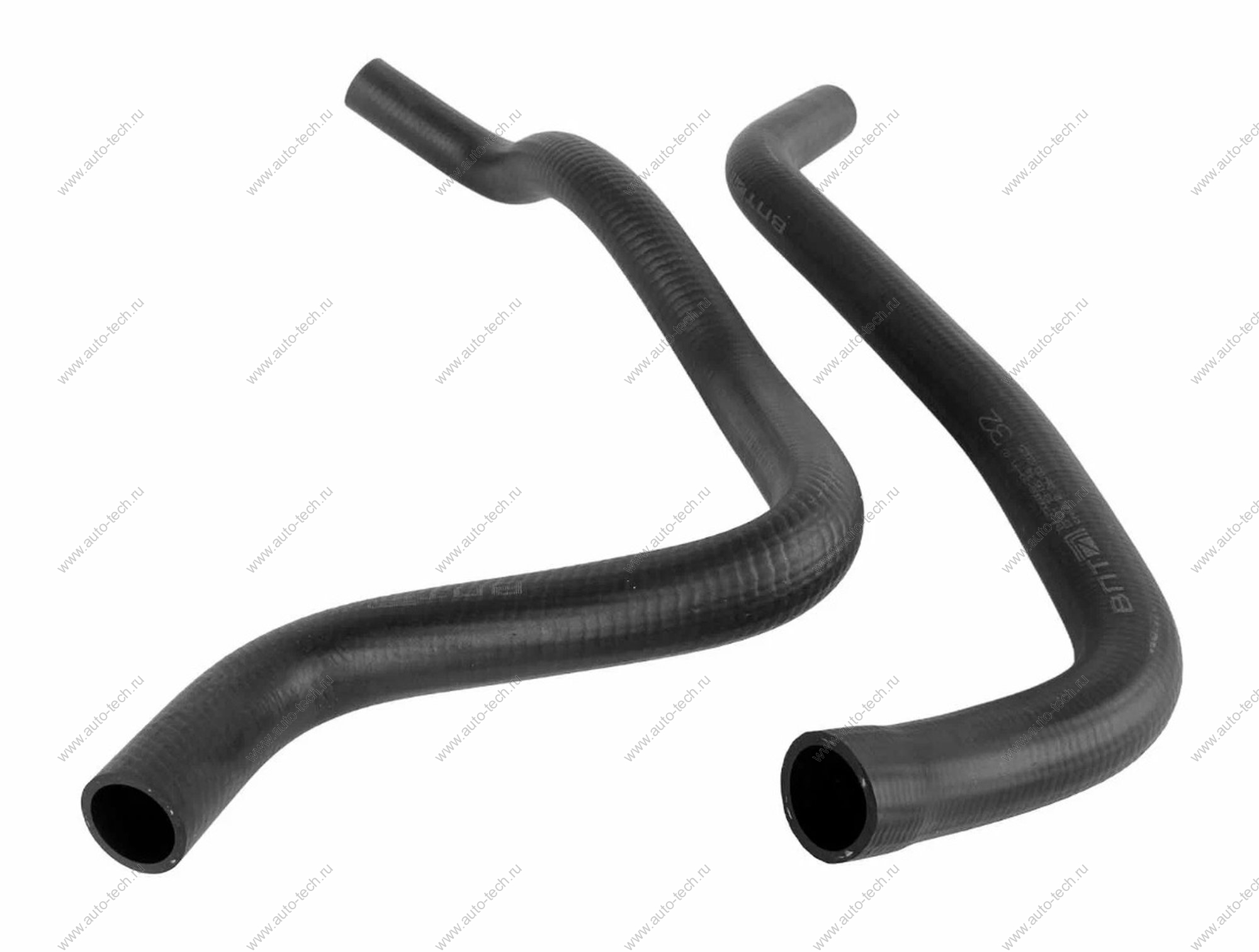 Комплект патрубков системы охлаждения ВАЗ-2190 радиатора МКПП 2 шт. Riginal RG2190130300001