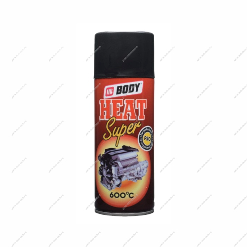 Краска HEAT SUPER T420 температуростойкая (до 600С) черная аэрозоль0.4л Body Body 512.02.0000.0