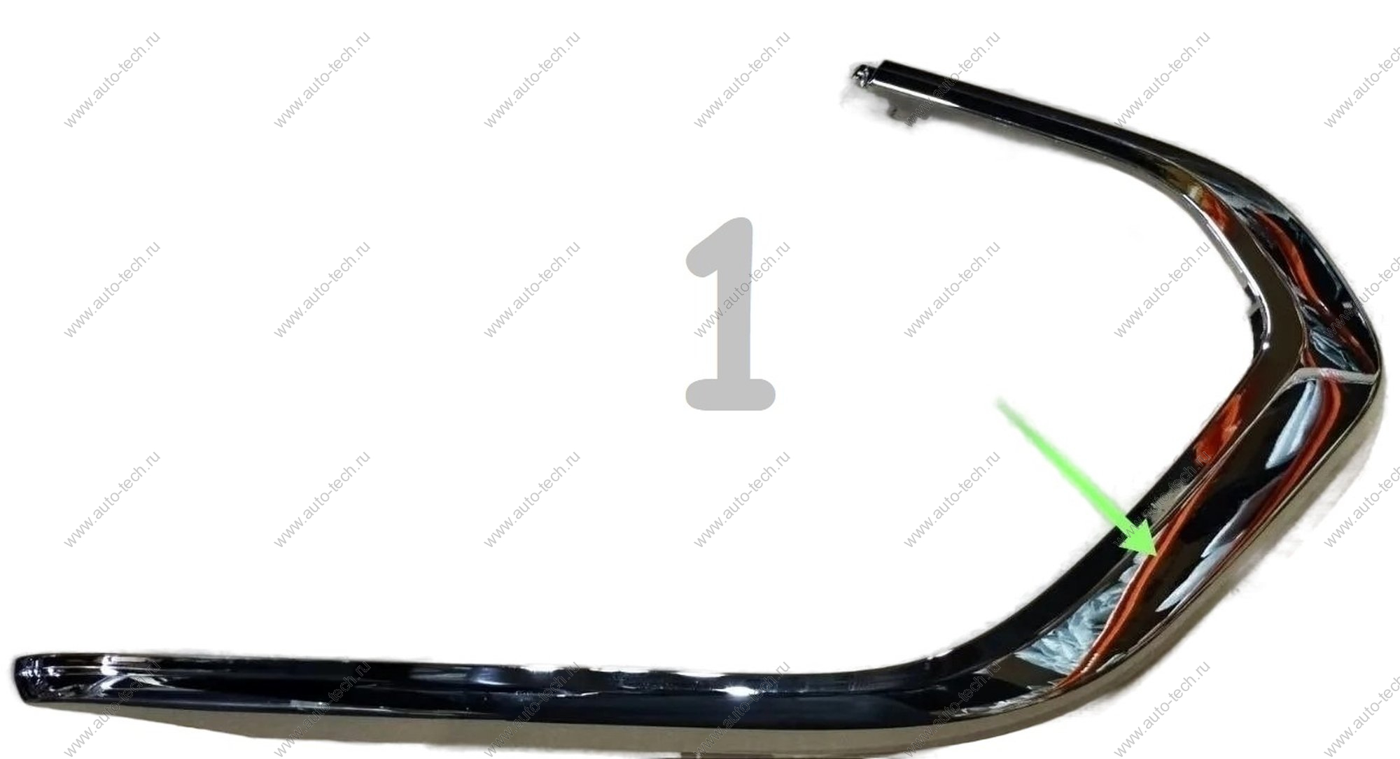 Молдинг переднего бампера нижний правый хром LADA Xray Cross (СЭД) Lada LADA 8450021002