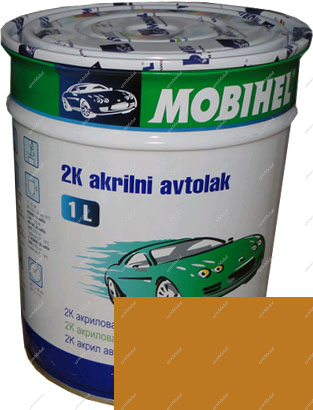 Мобихел Золотистая охра 2К АКРИЛ (075+отвер 9900,0375л) MOBIHEL 208
