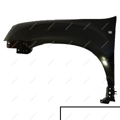 Крыло RENAULT Logan 2 переднее левое с отв. под повторит. 2014- крашеное 369 API RENAULT 631012081R-369