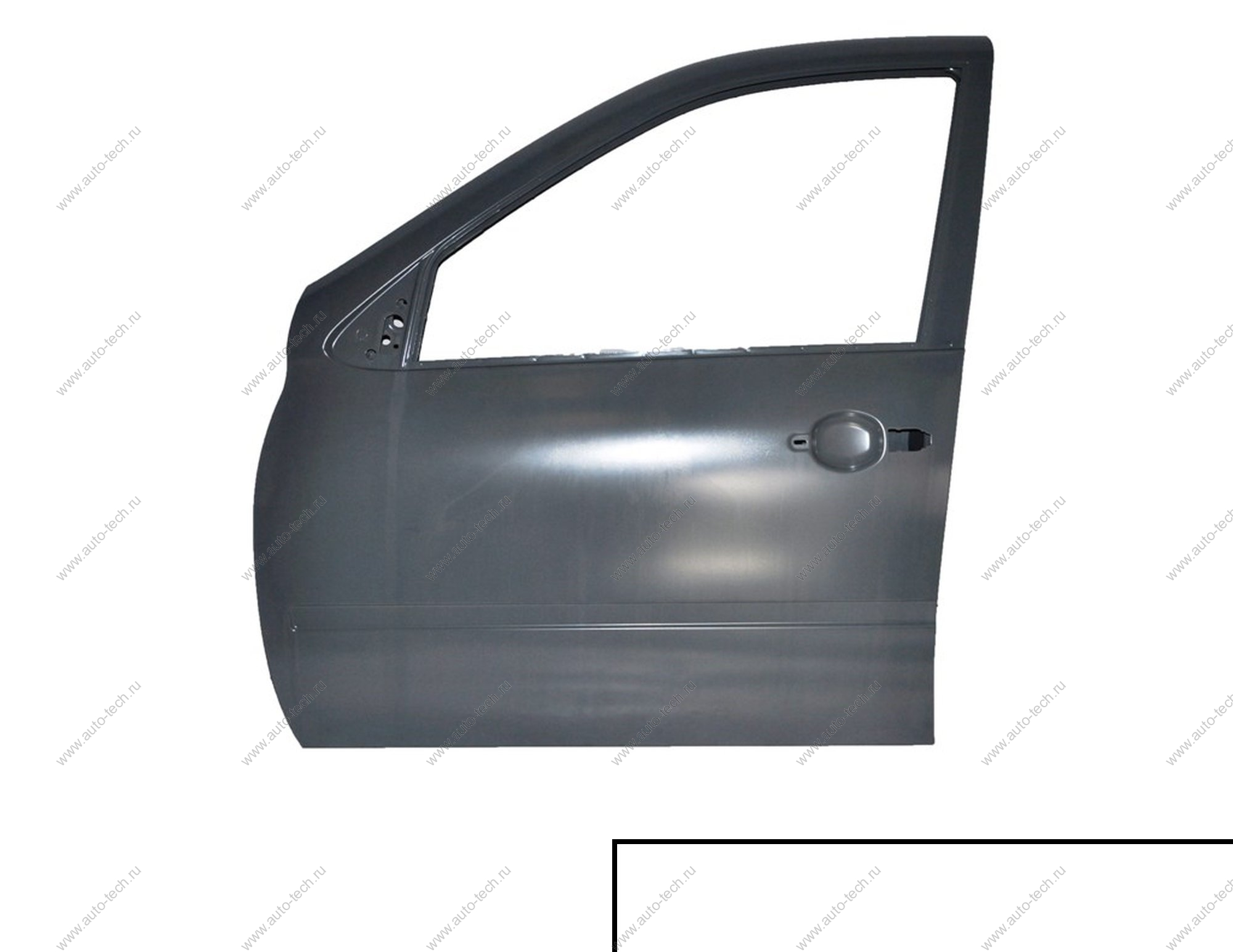 Дверь передняя ВАЗ-1118/2190 левая крашеная 221 Ледниковый Gamma