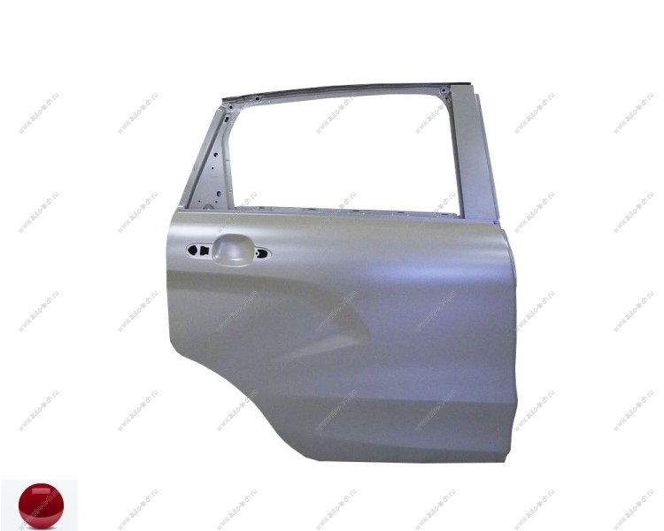 Дверь LADA XRAY задняя правая крашеная 124 Огненно-красный АвтоВАЗ LADA 821002780R-124