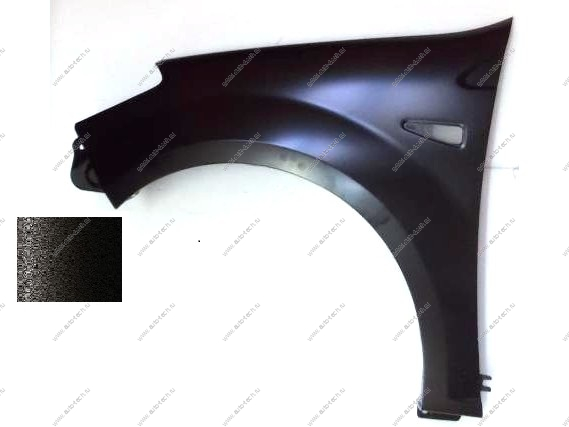 Крыло левое RENAULT Sandero крашеное Noir nachre 676 Черная жемчужина API Api 6001551025-676