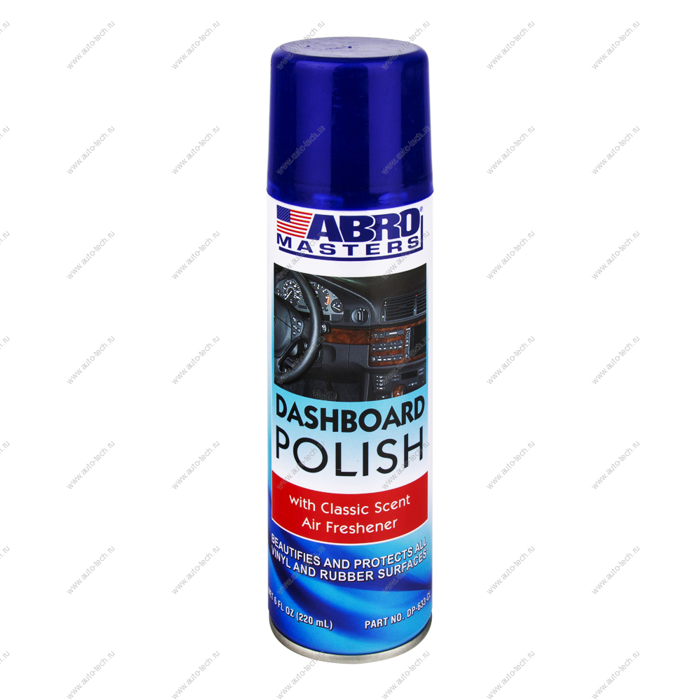 Полироль панели ароматизированная ABRO MASTERS (Клубника) ABRO DP-633-CL
