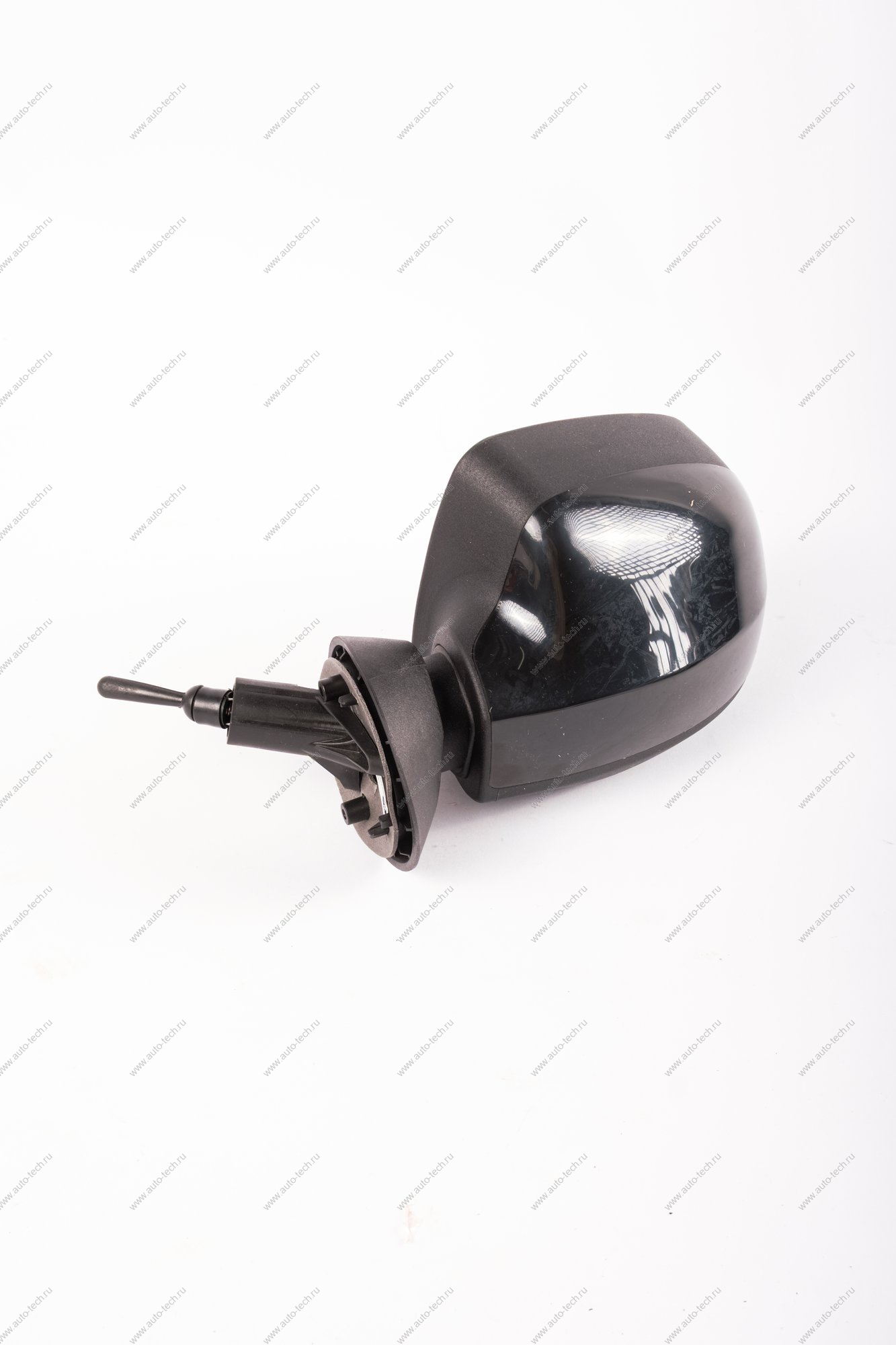 Зеркало левое LADA Largus/Лада Ларгус мех. трос в сборе с накладкой противоослепляющее ГрандРиал Гранд РиАл GR01011