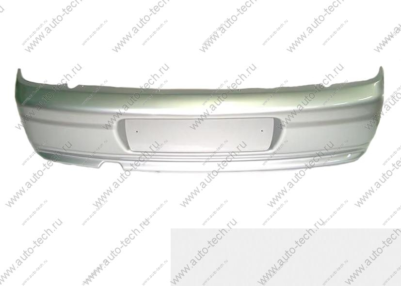 Бампер задний ВАЗ-2110 крашеный 690 Снежная королева Технопласт  21100-2804012-690