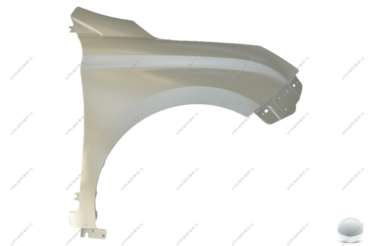 Крыло LADA XRAY переднее правое крашеное 221 Ледниковый (белый) АвтоВАЗ LADA 631006734R-221