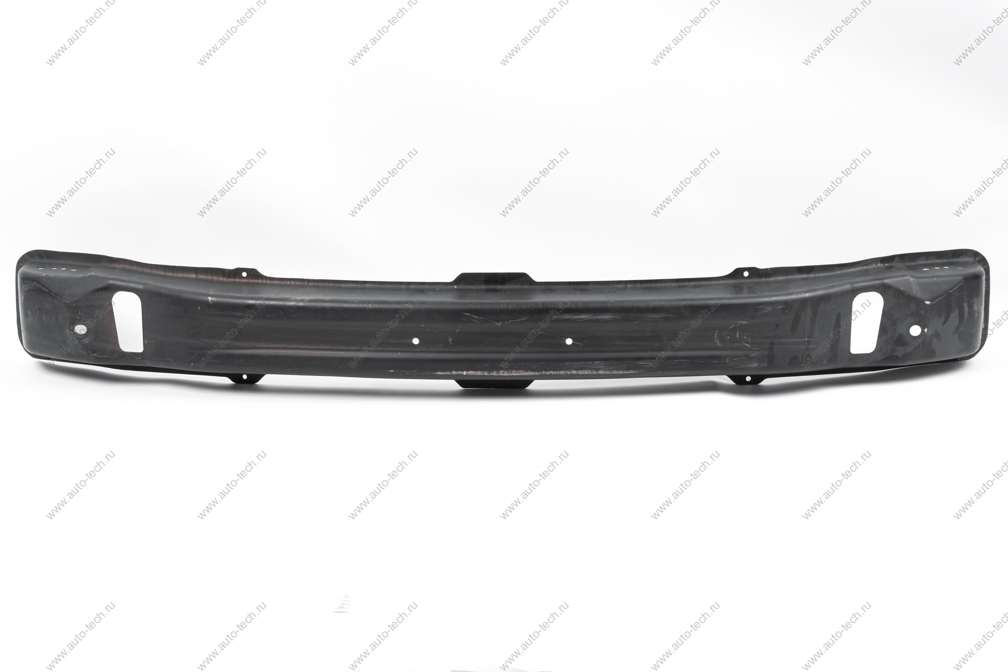 Усилитель переднего бампера (черный грунт) RENAULT Logan/Рено Логан после 2010 ASAM-SA