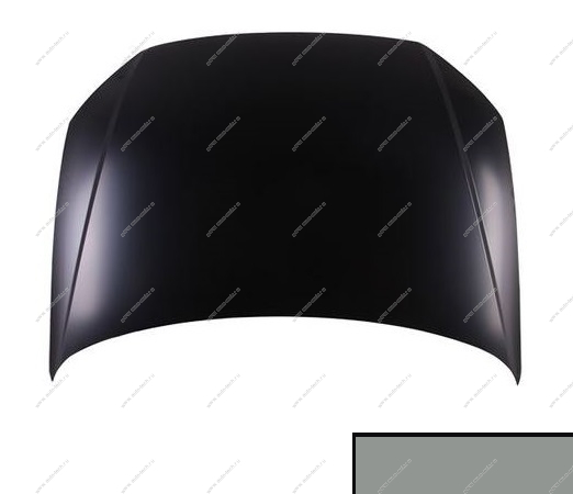 Капот крашеный VW POLO седан 15-20 (без отв. под эмблему) 7B - SILVER LEAF SIMYI SIMYI 6RU823031C-7B