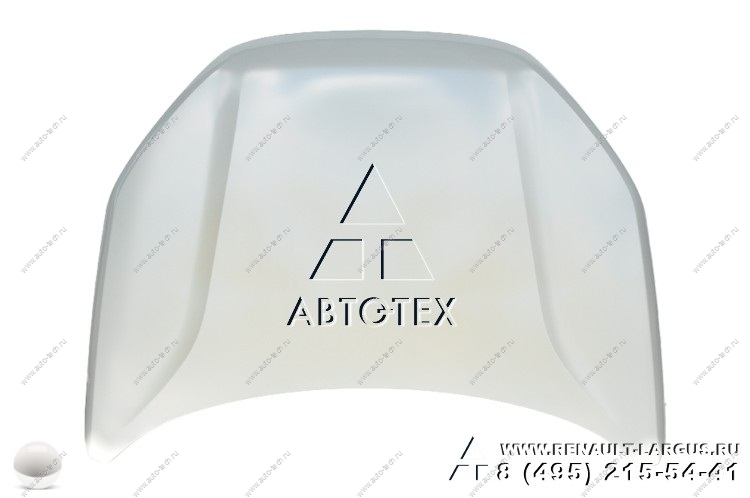 Капот LADA Vesta /SW/ SW Cross/Веста в цвет 691 Платина (серебристый), герметик только по шву АвтоВАЗ LADA 8450039378-691