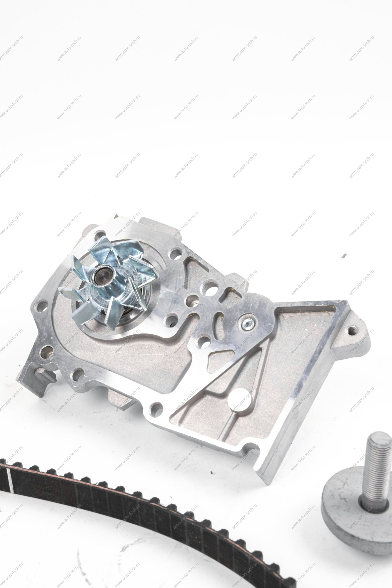 Ремень ГРМ+ ролик 22*D73 (самонатяжной) +водяной насос дв K7M Lada Largus (Gates KP15662XS) RENAULT 119A08413R