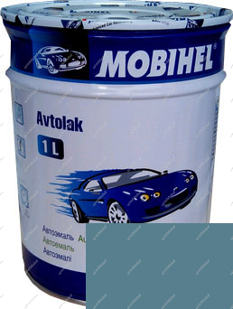 Базовая эмаль металлик Mobihel Серо-голубая 1л MOBIHEL 427