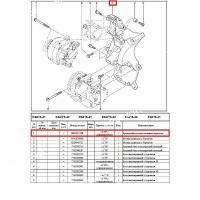 Кронштейн LADA Largus/Лада Ларгус крепления вспомогательных агрегатов (8 кл) Renault RENAULT 688300538R