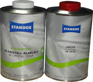 Лак STANDOX 2к CRYSTAL CLEAR 5л +отвер 2л  000