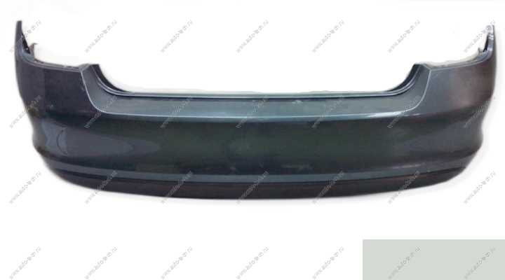 Бампер задний крашеный SKODA RAPID 2012-2020 (LC9A - PURE WHITE) TYG TYG 60U807421B-LC9A