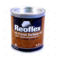 Грунт REOFLEX 2К (4+1) (Acryl Filler) черный (0,8л  000