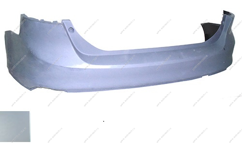 Бампер задний Ford Focus 3 седан крашеный Ingot Silver Metallic UX/M7226A Китай  1731174-UX/M7226A