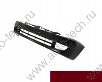 Бампер передний крашеный MITSUBISHI LANCER 9 рест. под ПТФ (2003-2008) R20 - WINE RED TYG TYG 6400B378WA-R20