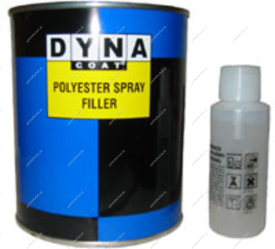 Шпатлевка Spray FILLER (распыляемая) жидкая 0,8 кг. DYNACOAT DYNACOAT 000