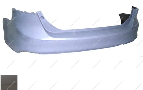 Бампер задний Ford Focus 3 седан крашеный Sterling Gray Metallic UJ/M7205A Китай  1731174-UJ/M7205A