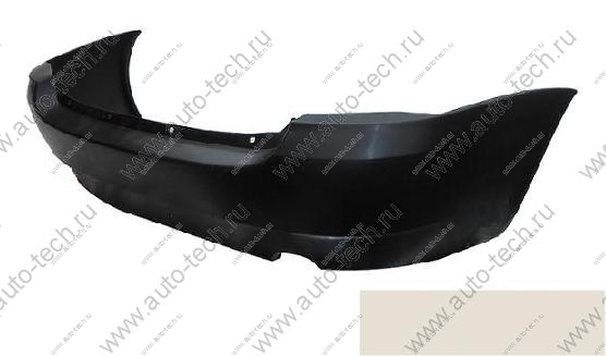 Бампер задний ВАЗ-1118 крашеный 610 Рислинг Технопласт  11180-2804015-610