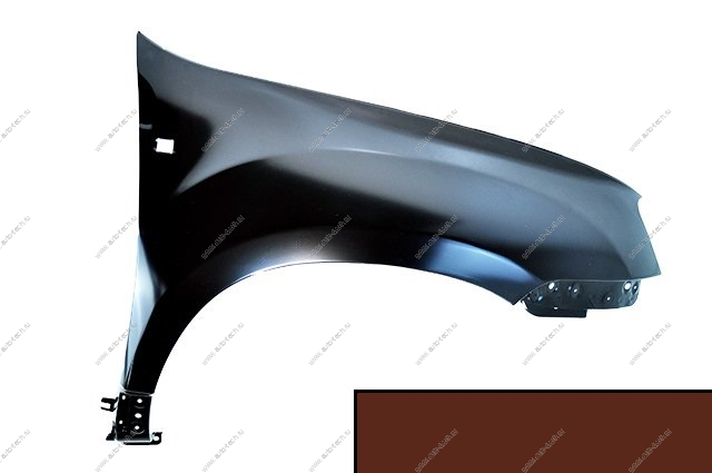 Крыло переднее правое RENAULT Duster 2014- крашеное D17 Renault RENAULT 631008599R-D17