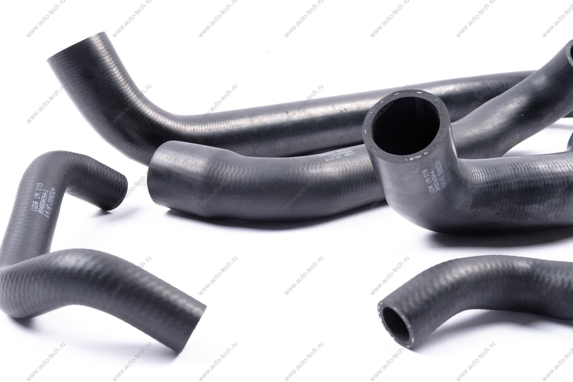 Патрубки охл. для а/м Лада Vesta NG (23-) 1.8i AT (EPDM, кмпл., 5 шт.) LUZAR LPK0119