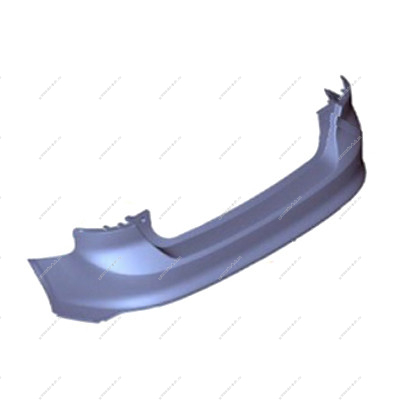 Бампер задний Ford Focus 3 х/б крашеный dark micastone CHINA 1743130