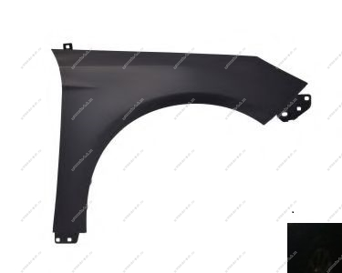 Крыло правое Ford Focus 3 крашеное Tuxedo Black Metallic UH/M7211A Api  1729700-UH/M7211A