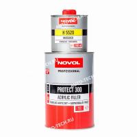 Novol Грунт PROTECT 300 4+1MS серый (1л+0,25л отв. H5520) к-т Novol 37011