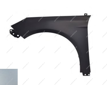 Крыло левое Ford Focus 3 крашеное Ingot Silver Metallic UX/M7226A Api  1729701-UX/M7226A