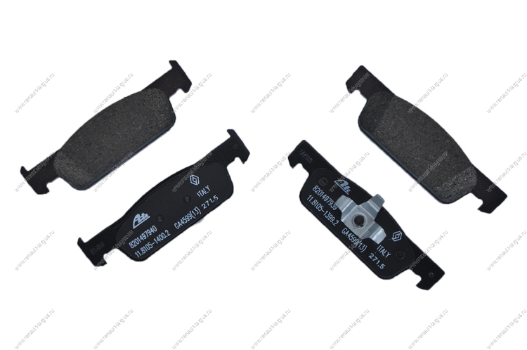 Колодки тормозные передние Renault Logan 2014-/Sandero 2014- 1.6 16V Renault RENAULT 410602581R