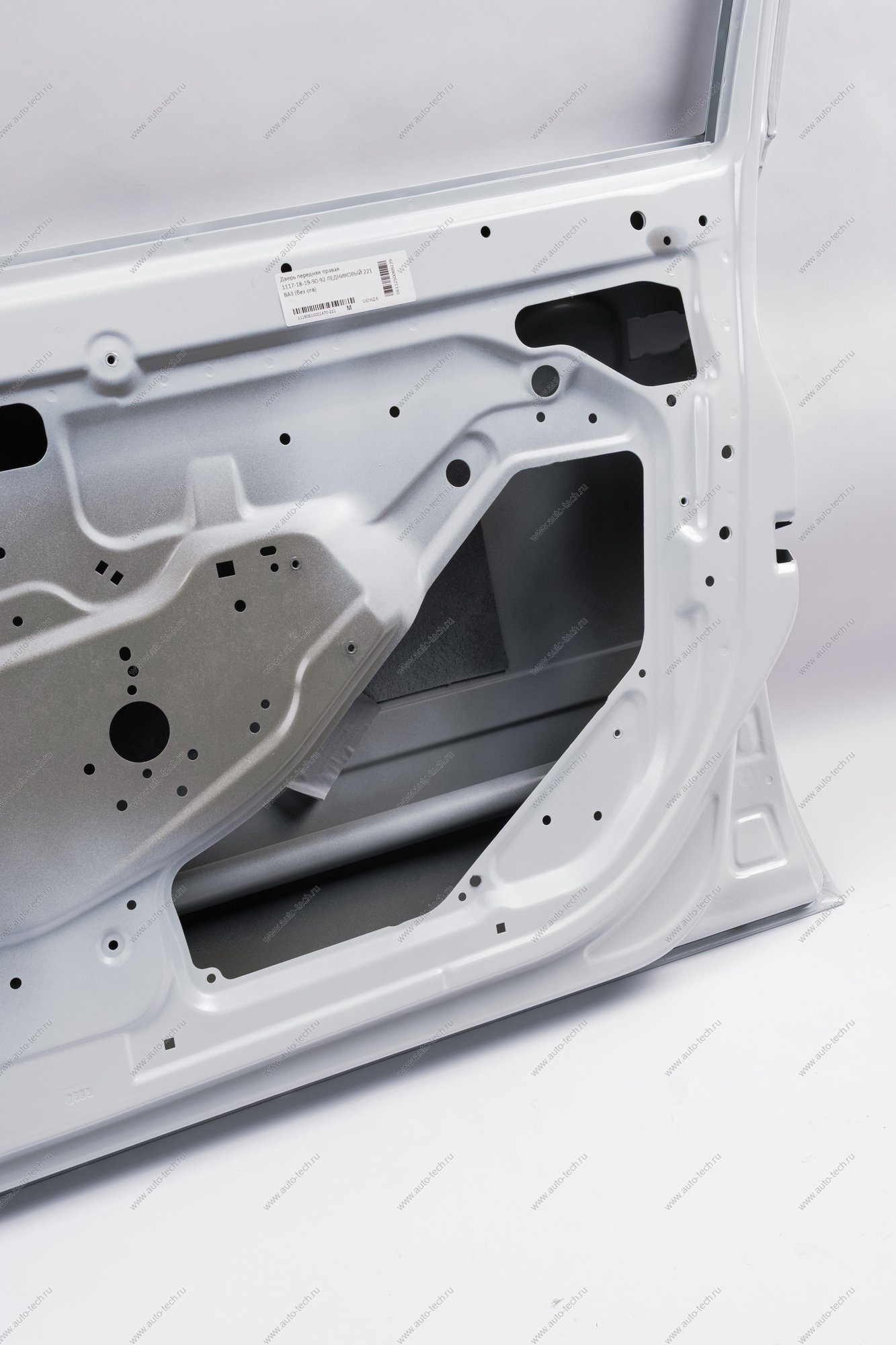Дверь передняя ВАЗ-1118/2190 правая крашеная в цвет 221Ледниковый (белый) АвтоВАЗ LADA 11180-6100014-221