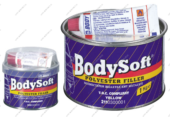 Шпатлевка 211 Soft 3 кг. п/э Body Body 211.03.0000.3