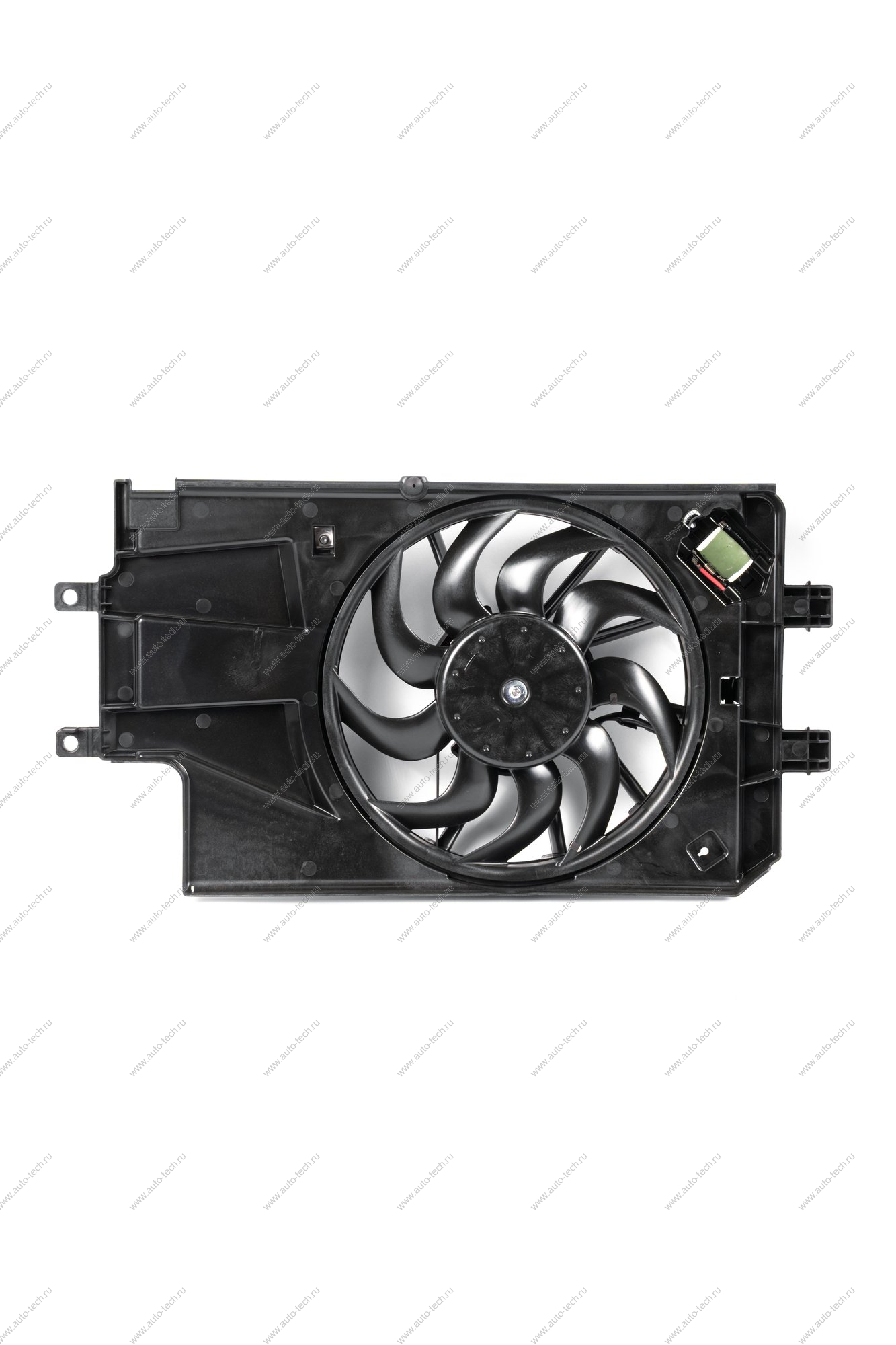 Вентилятор охлаждения с кожухом к радиатору с кондиц.н/о ВАЗ-2190 2015- Lada LADA 8450109661