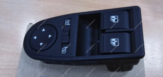 Блок переключателей стеклоподъемников и зеркал (зеленая подсветка) для Lada 4x4, Niva с 2019 г Lada LADA 8450083363