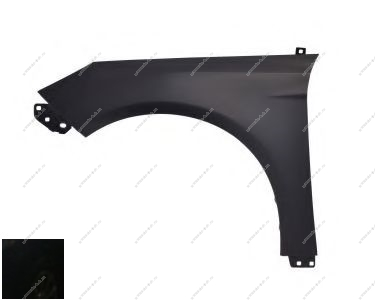 Крыло левое Ford Focus 3 крашеное Tuxedo Black Metallic UH/M7211A Api  1729701-UH/M7211A